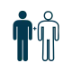two people